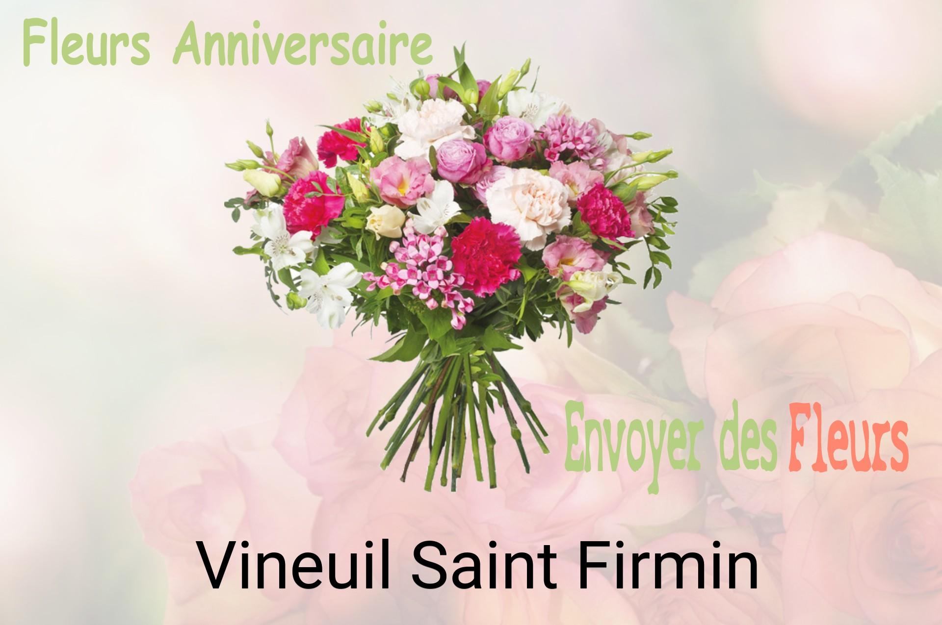 Bouquet de fleurs d’anniversaire livré à Vineuil-Saint-Firmin