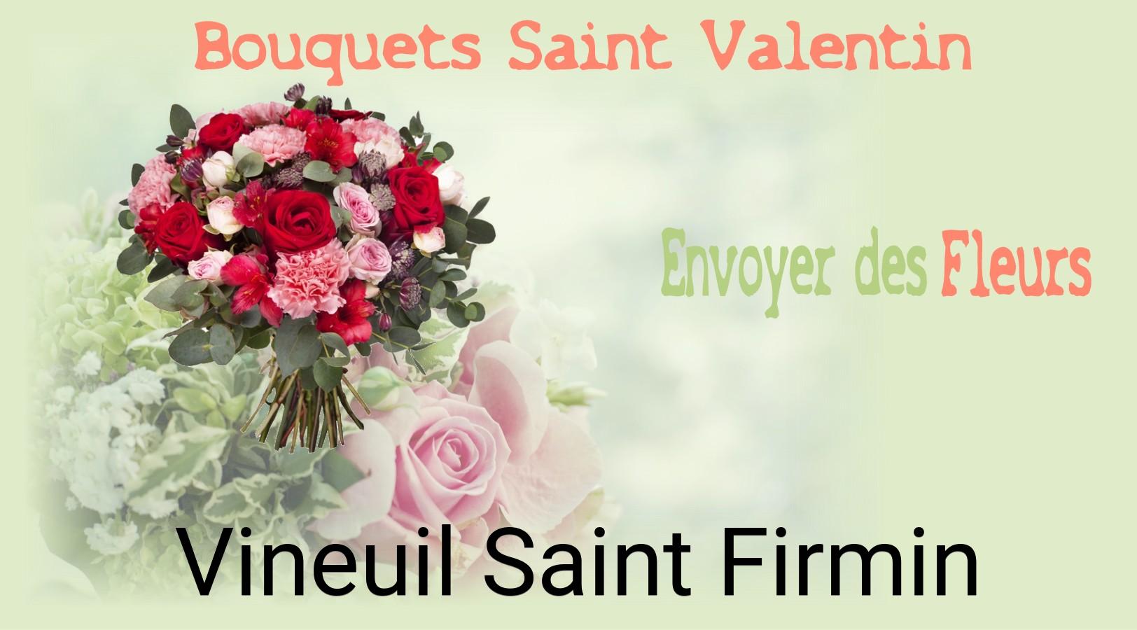 Roses de Saint-Valentin livrées à Vineuil-Saint-Firmin